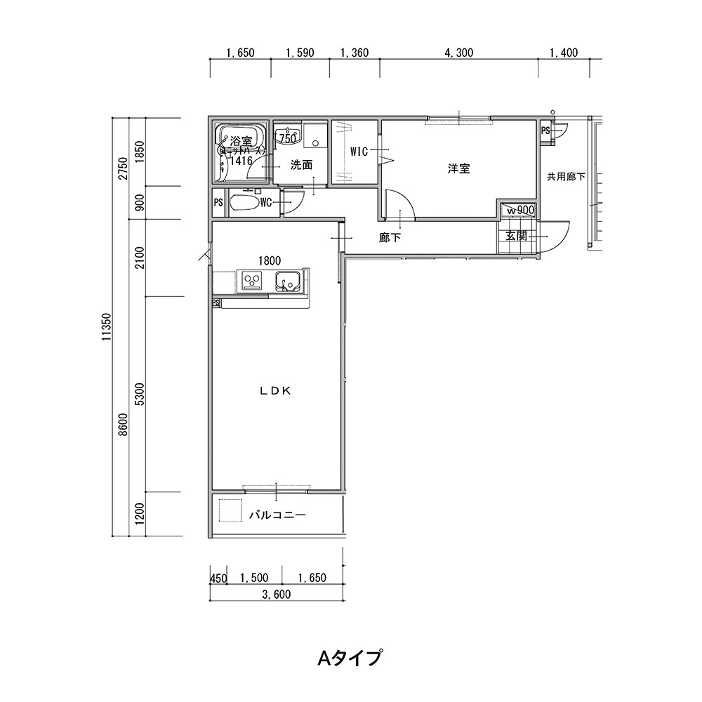 CASTELE&nbsp;LUKE&nbsp;豊新&nbsp;2階Aタイプ